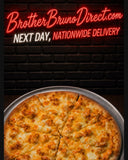 Brother Bruno nationwide pizza promotion, September 16–22, 2026. DE464B09-8F3F-4B8D-B93A-7B22F381BE8F